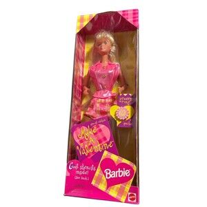 Vintage 1998 Barbie Make A Valentine Special Edition Doll 1998 #20339